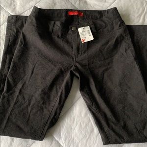 Saks Fifth Avenue Black Pattern Jeans